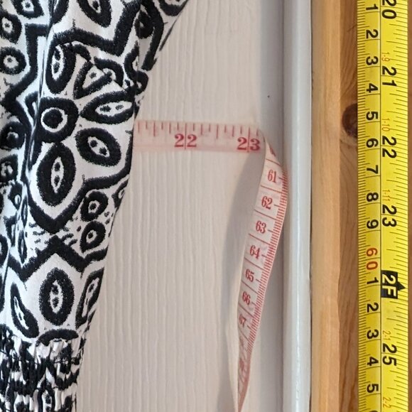 Black & white print dress 16 - Picture 9 of 11